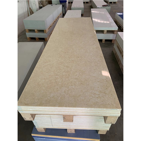 Koris Solid Surface Factory لوح كبير من الحجر الصناعي بلون مختلف من الأكريليك