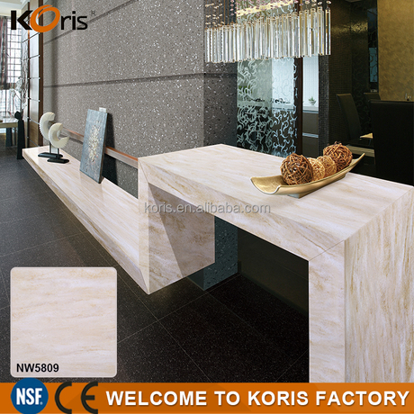 سعر تنافسي أناقة تخصيص حجم سطح صلب طاولات أكريليك بيضاء