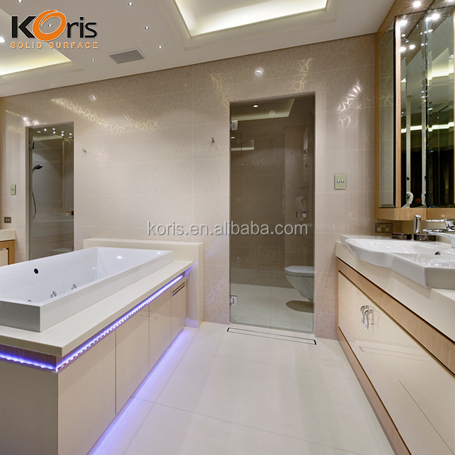 إنتاج مؤتمت بالكامل أسطح أكريليك صلبة أسطح مضادة لألواح الألواح