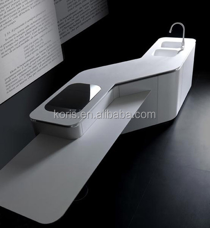 أكريليك صلب سطح رخامي اصطناعي سطح كونترتوب صفائح