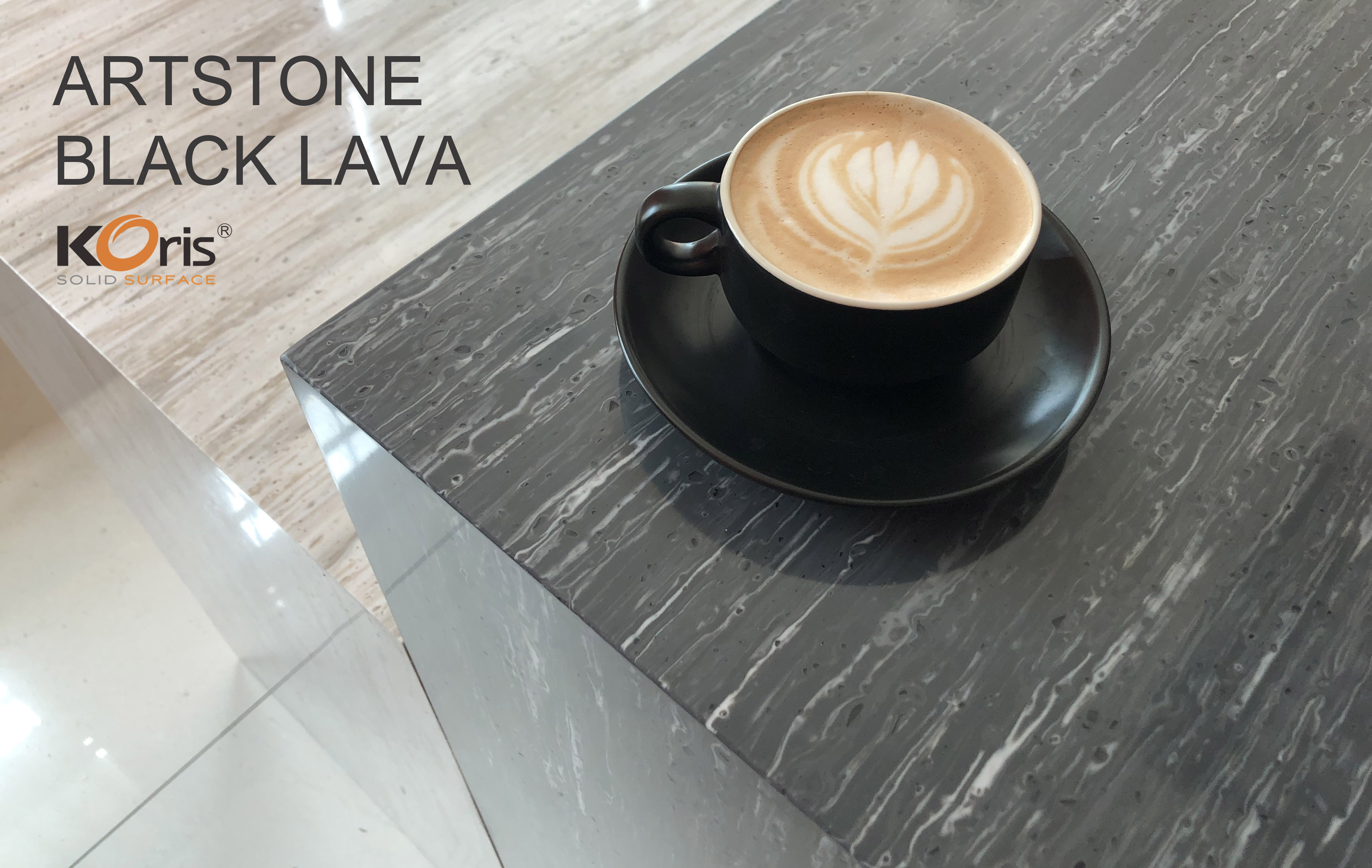 الكسوة الجدار / مزيج أكريليك صلب مع تعديل السطح / لوح الحجر الاصطناعي