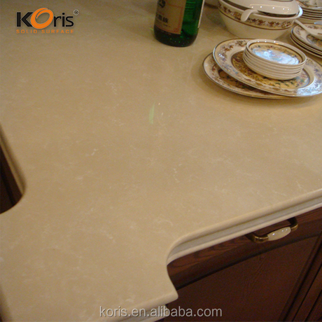 Koris الشركة المصنعة للأسطح الصلبة Corian Price Solid Surface Slab للحصول على سطح عمل أكريليك صلب