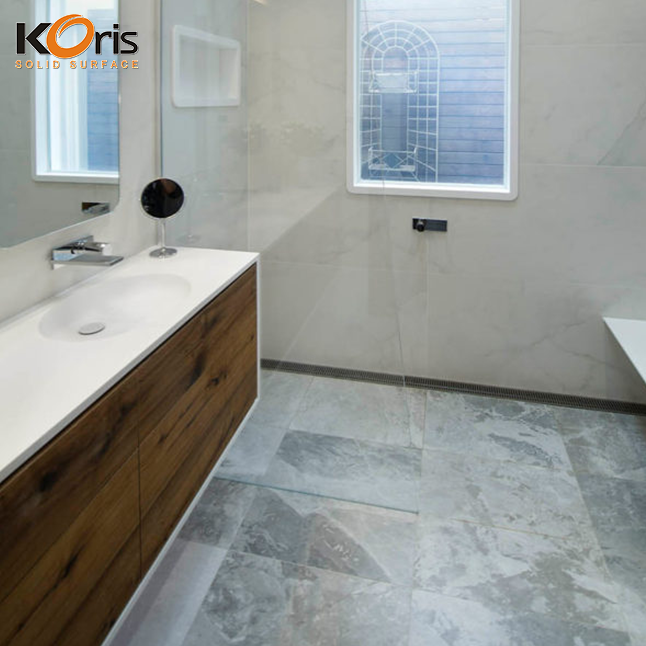 صفائح الحجر الاصطناعي سطح صلب سطح طاولة الفن سمك السطح الصلب